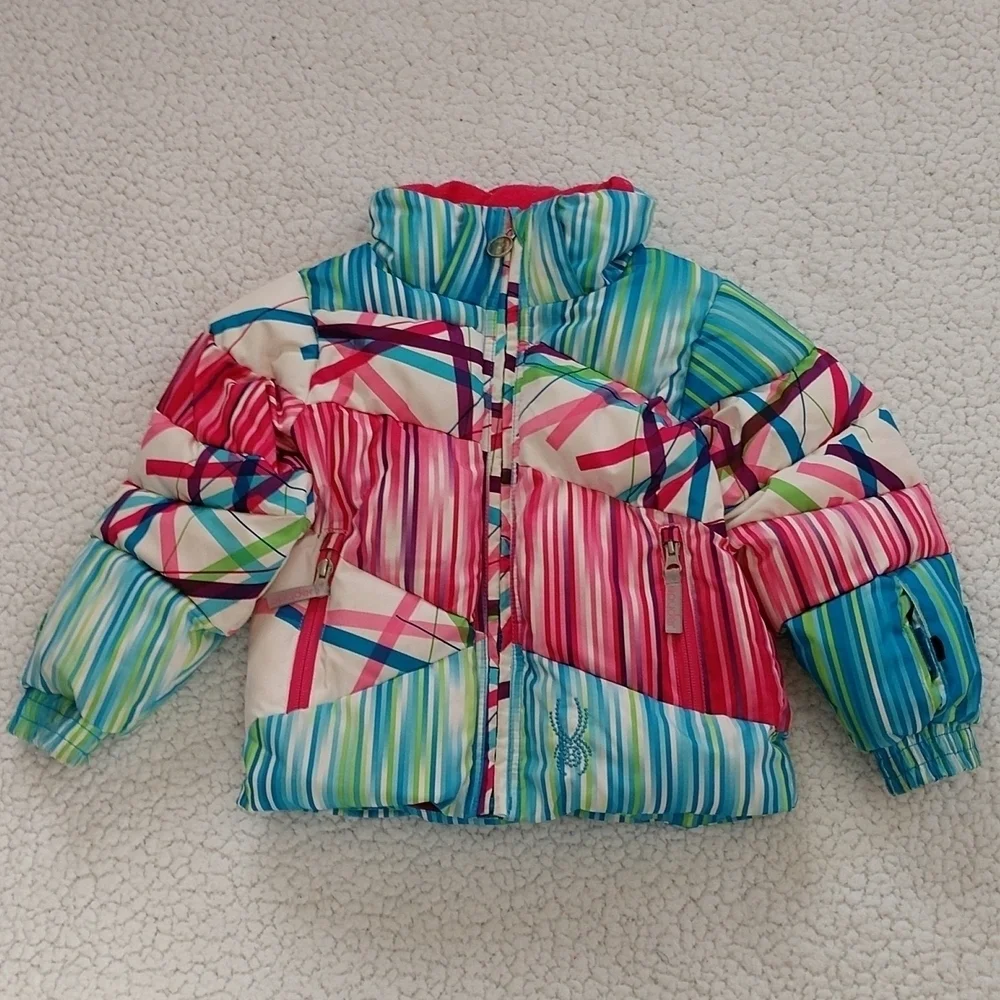 Girls Spyder Winter Jacket Size 3